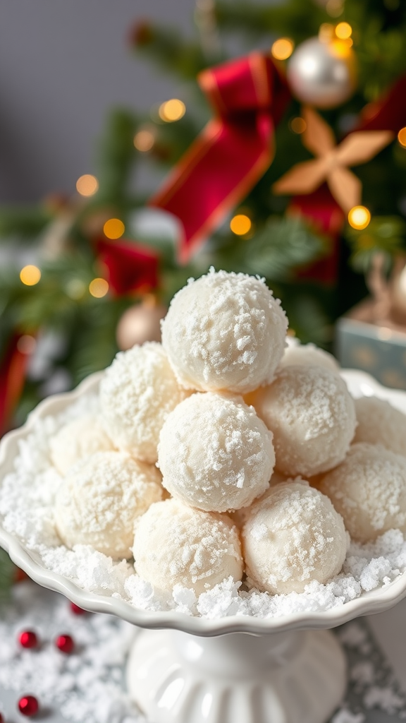 Coconut Snowball Treats