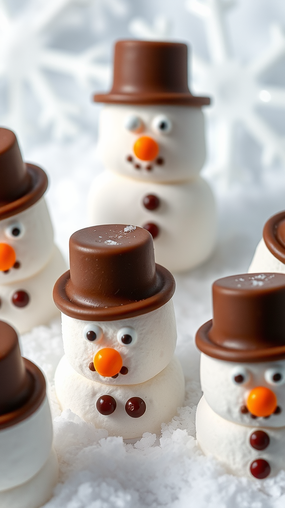 Marshmallow Snowman Treats