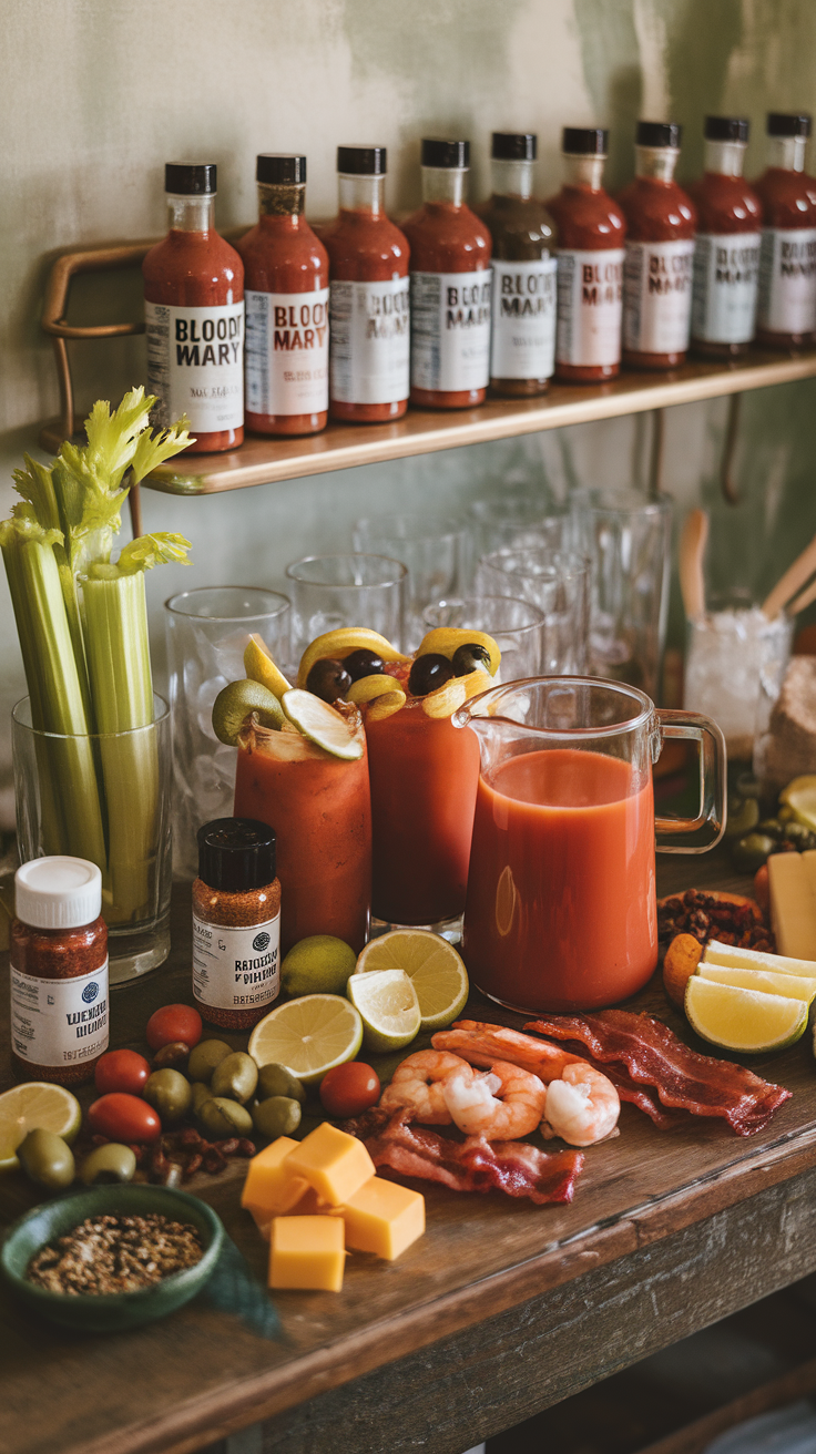 Bloody Mary Mixes for Quick Preparation