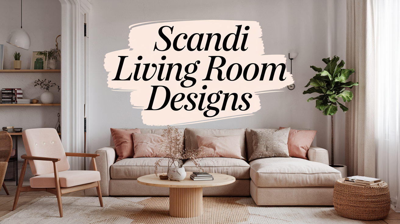 scandi living room designs