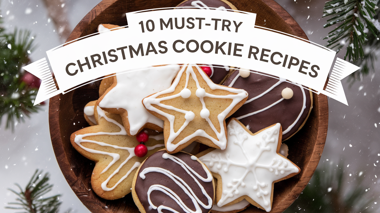 10 must-try christmas cookie recipes