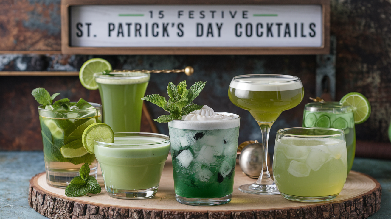 15 st patricks day drinks