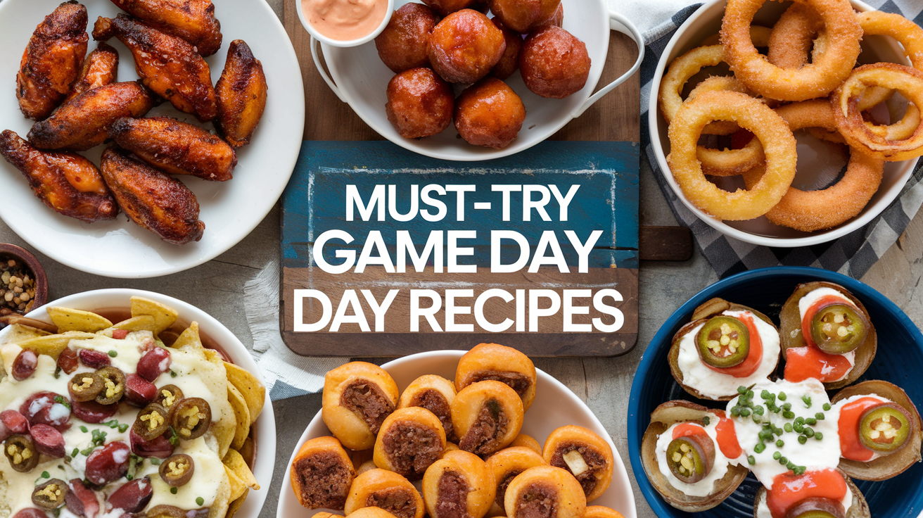 Must-Try Game Day Recipes