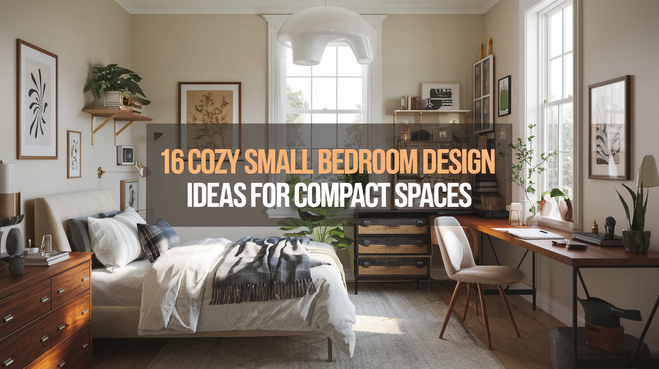 16 Cozy Small Bedroom Design Ideas for Compact Spaces